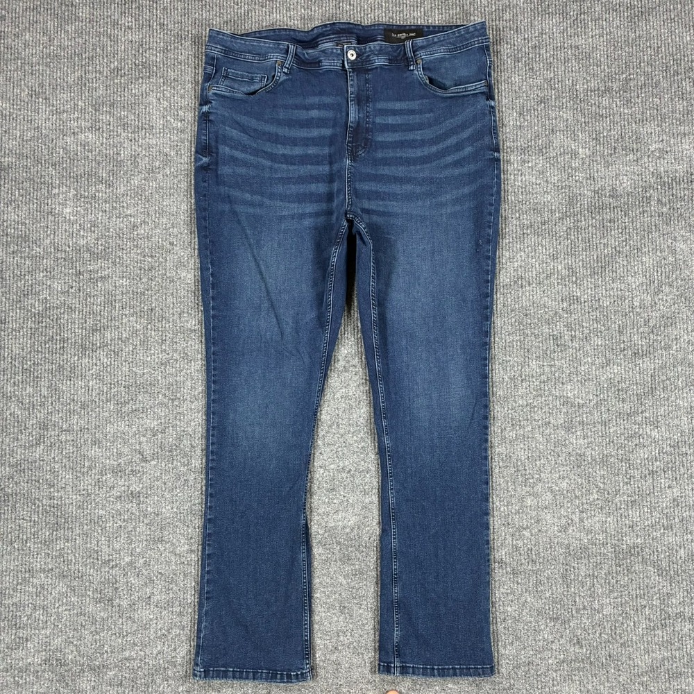 The Perfect Jean NYC Bootcut Jeans Mens Size 44x36 Stretch Blue Denim High Rise